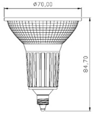 LEDハロゲン