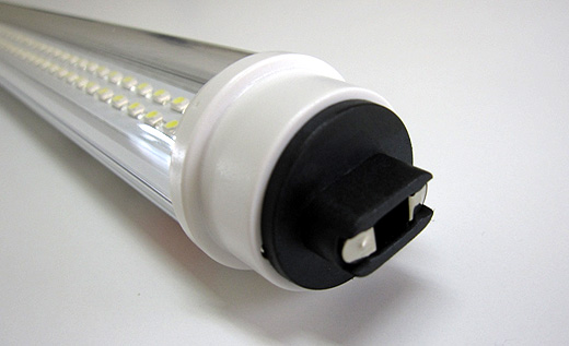 長尺タイプのLED蛍光灯には専用の口金が必要です